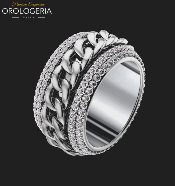 anello diamanti 18 carati promessa matrimonio